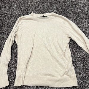 Cream colored lightweight sweater